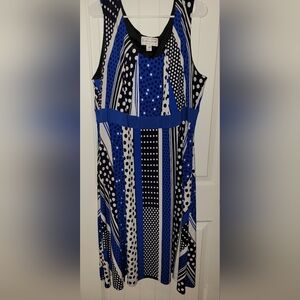 Chelsea Suite Vibrant Sleeveless Dress 24W